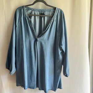 Gap Women’s Xxl Denim blouse